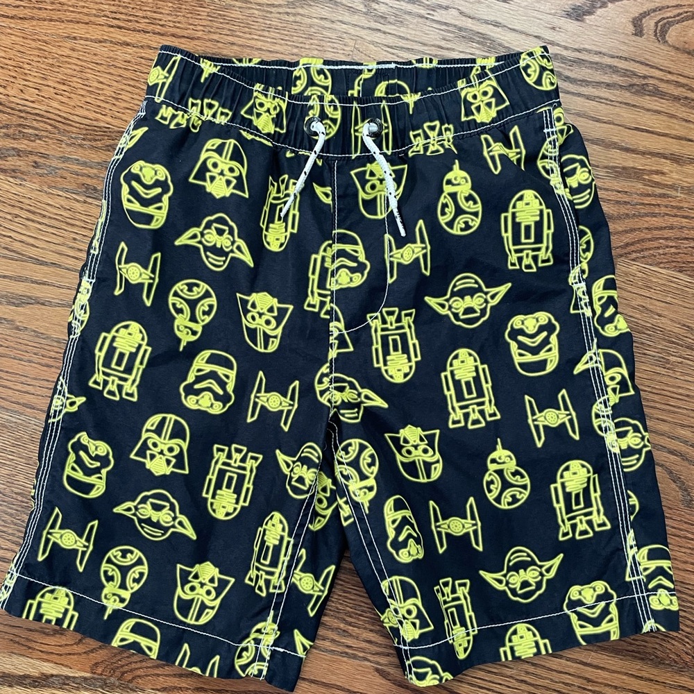 Star Wars swim trunks